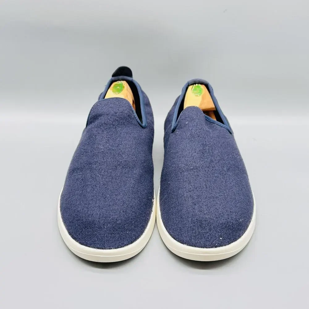 Allbirds Shoes Mens 13 Blue Merino Wool Loungers Slip On Casual Lightweight
